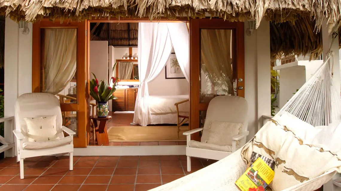 Looking inside a Casita at Victoria House Resort and Spa