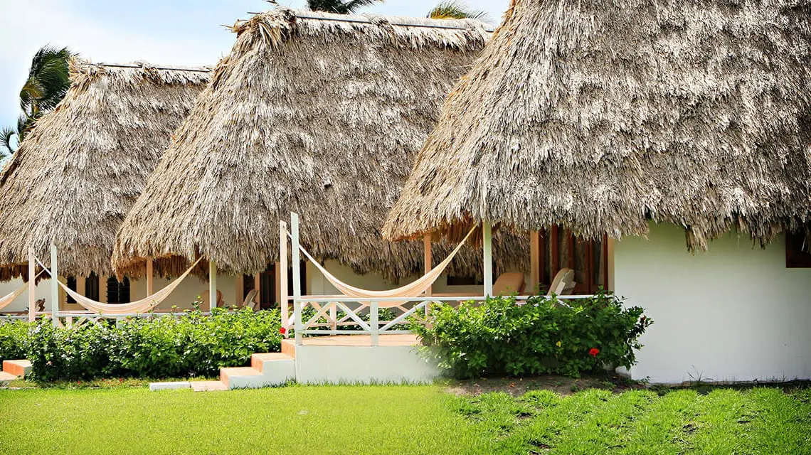 Exterior of Casitas at Victoria House Resort and Spa, Belize