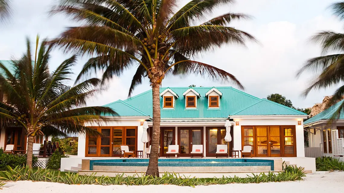 Exterior of Casa Playa Blanca at Victoria House Resort and Spa, Belize
