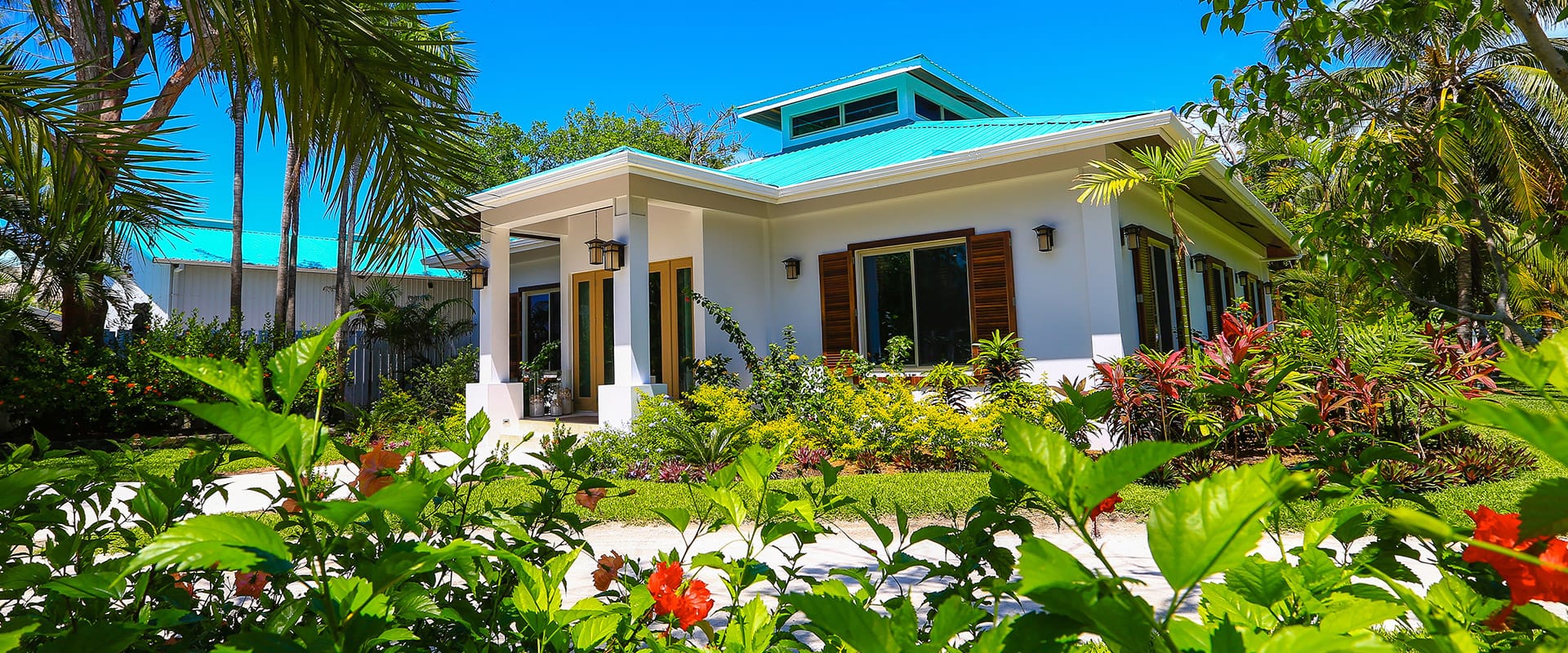 Exterior of Victoria House Spa, Belize