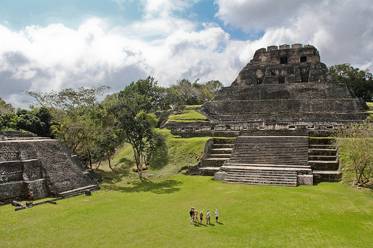 Xunantunich Mayan temple in Belize