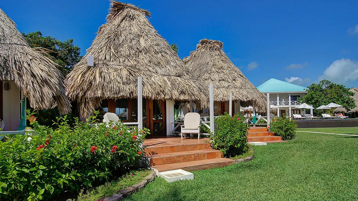 Exterior of a Casita at Victoria House Resort and Spa, Belize