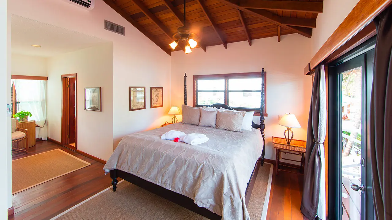 Bedroom in Casa Azul at Victoria House Resort and Spa