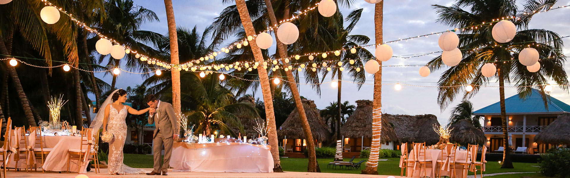 Belize destination wedding at Victoria House Resort & Spa