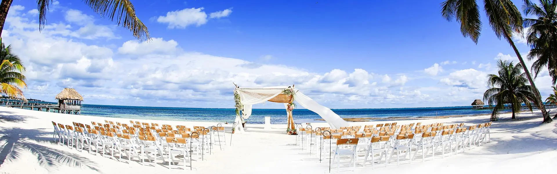 Belize wedding on the beach at Victoria House Resort and Spa
